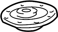 View 4804452010 Coil Spring Insulator (Front) Full-Sized Product Image