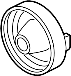 View 81135WB001 Headlight Bulb Cap (Rear) Full-Sized Product Image
