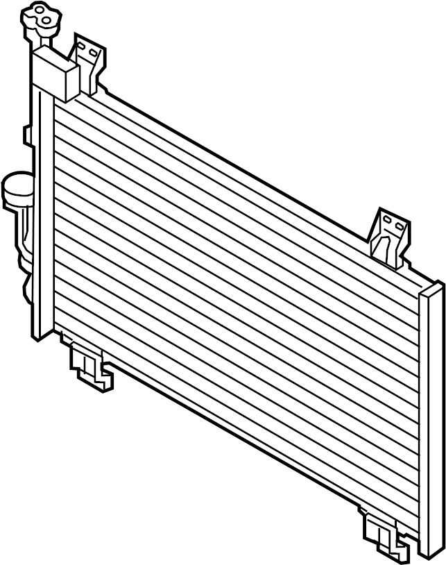 View 88460WB002 Condenser ASSEMBLY.  Full-Sized Product Image
