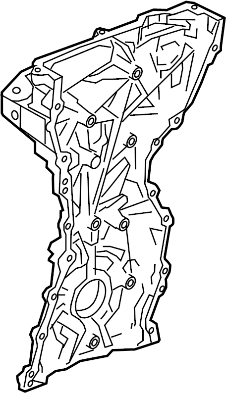 View 11310WB001 Engine Timing Cover (Front) Full-Sized Product Image