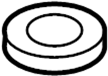 View 90118WB669 Engine Oil Drain Plug Gasket Full-Sized Product Image