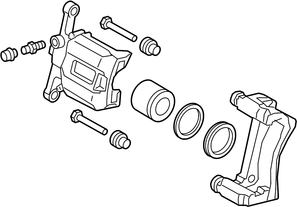 View 47730WB002 Disc Brake Caliper Full-Sized Product Image