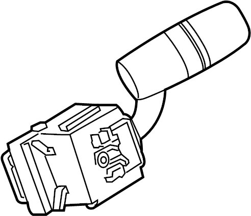 View 84652WB001 Windshield Wiper Switch Full-Sized Product Image