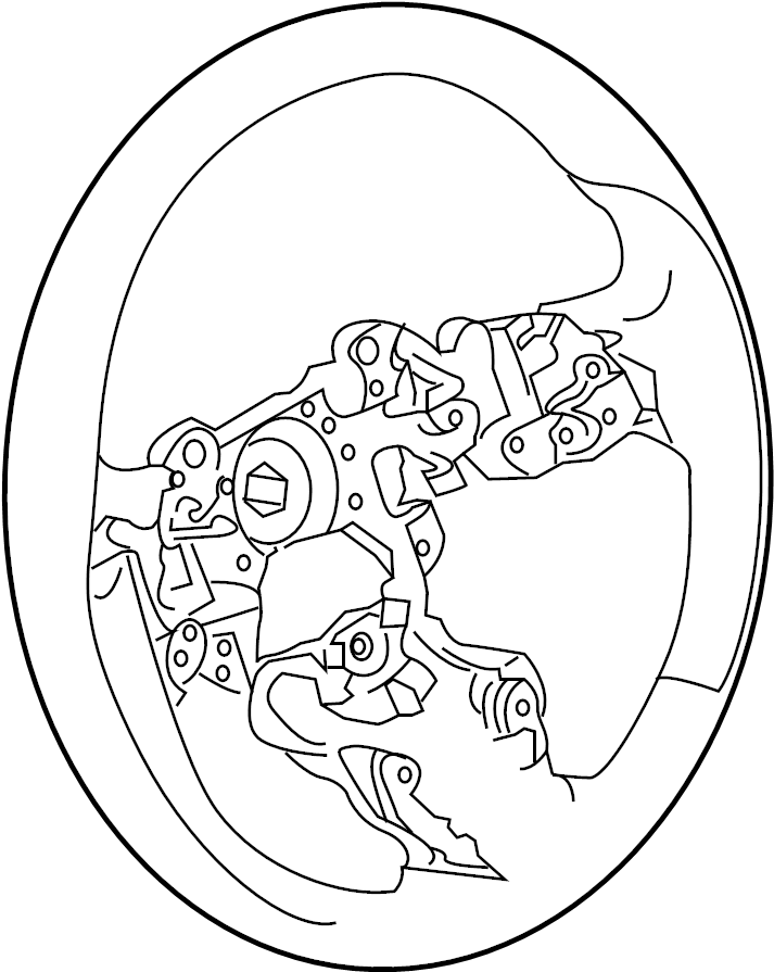 View 45102WB001 Steering Wheel Full-Sized Product Image