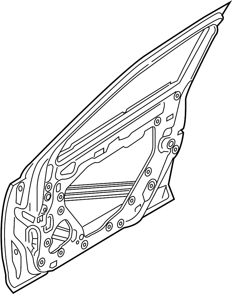 View 67002WB003 Door Shell (Front) Full-Sized Product Image