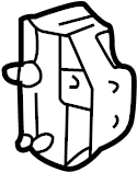 View 5214252010 Frame Rail End (Left, Front, Lower) Full-Sized Product Image