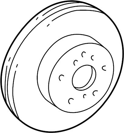 View 4351252080 Disc Brake Rotor (Front) Full-Sized Product Image