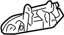 View 6923020260A2 HANDLE ASSY, REAR DOOR OUTSIDE, RH Full-Sized Product Image