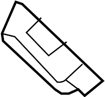View 5253512120 Bumper Guide (Front, Upper) Full-Sized Product Image