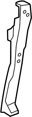 View 5320912140 Radiator Support Side Panel (Right, Upper) Full-Sized Product Image