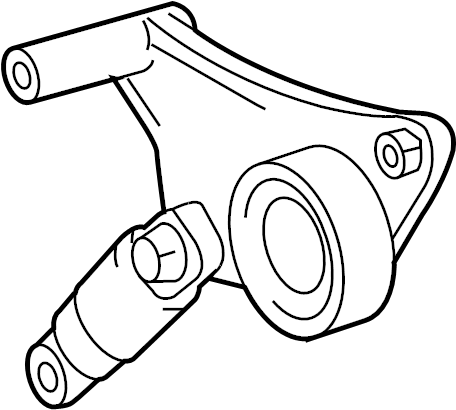View 166200H021 Tensioner. Belt.  Full-Sized Product Image