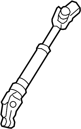 View 4526012630 Steering Shaft (Upper, Lower) Full-Sized Product Image