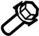 View 9008010099 Bolt. (Lower) Full-Sized Product Image