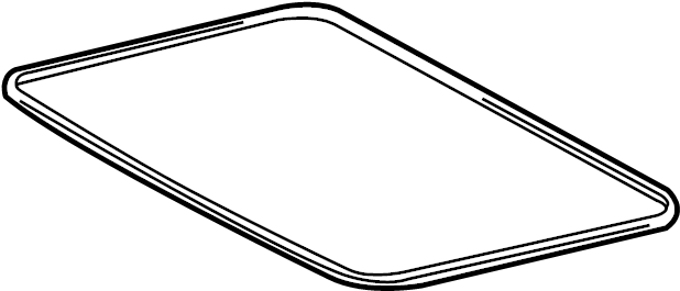 View 6331812090B0 Sunroof Opening Trim Full-Sized Product Image