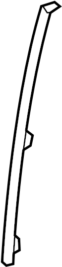 View 6740812310 Door Window Division Bar (Rear) Full-Sized Product Image