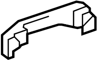 View 6921112220X0 Exterior Door Handle (Front) Full-Sized Product Image