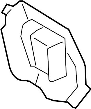 View 5838412200 Rear Body Reinforcement (Rear, Lower) Full-Sized Product Image
