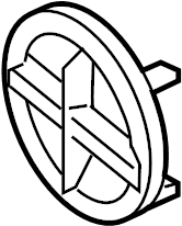 View 7530112520 Grille Emblem Full-Sized Product Image