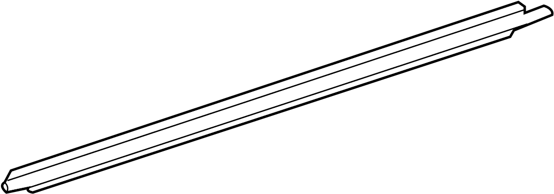 View 7571012A00 Door Belt Molding (Front) Full-Sized Product Image