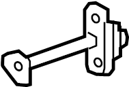 View 6861012240 Door Check (Front) Full-Sized Product Image