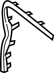 View 5271112390 Bumper Trim (Front, Upper, Lower) Full-Sized Product Image
