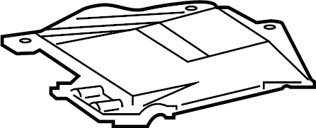 View 5144712121 Engine Oil Drain Plug Access Cover (Front, Rear) Full-Sized Product Image