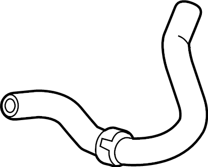 View 1657224030 Radiator Coolant Hose (Upper, Lower) Full-Sized Product Image