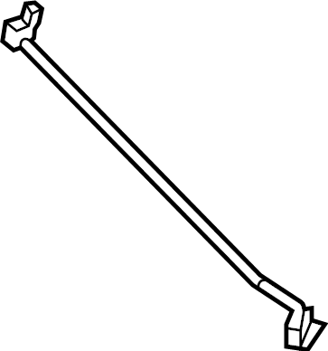 View 5344002270 Hood / Trunk Prop Rod Full-Sized Product Image