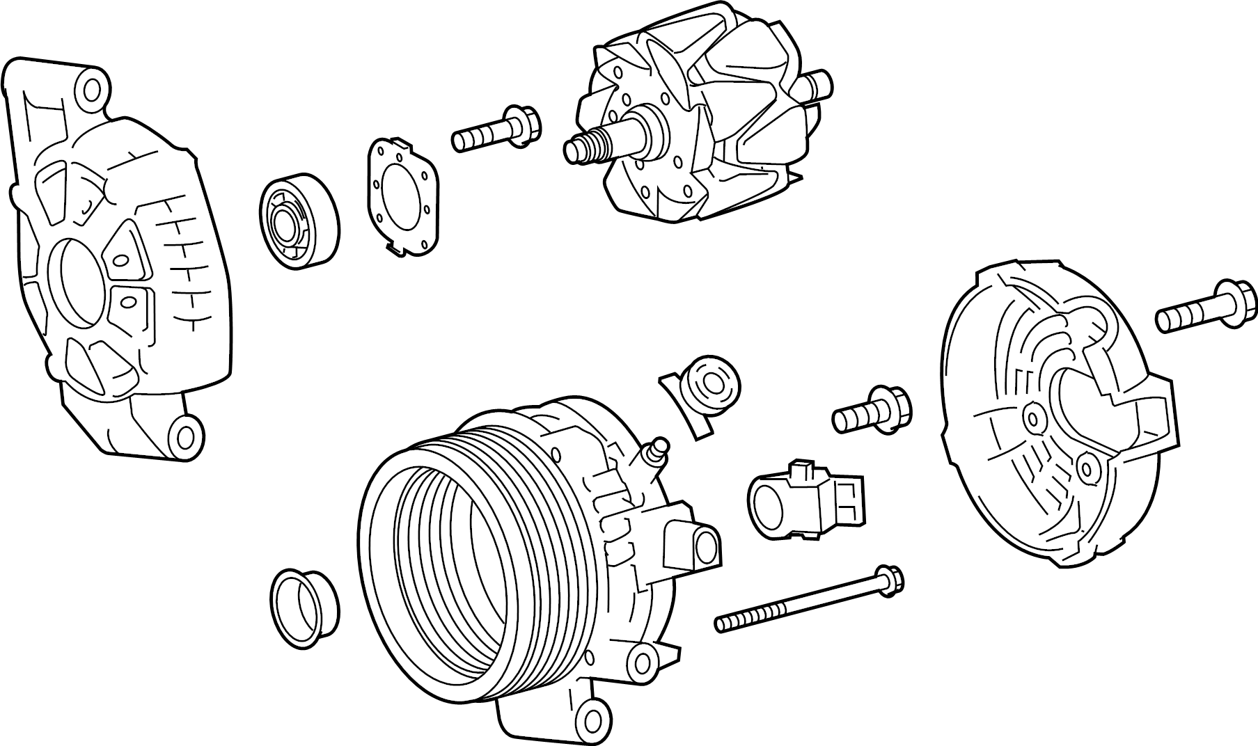 View 2706025010 Alternator Full-Sized Product Image