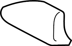 View 8607733040A2 Radio Antenna Cover Full-Sized Product Image