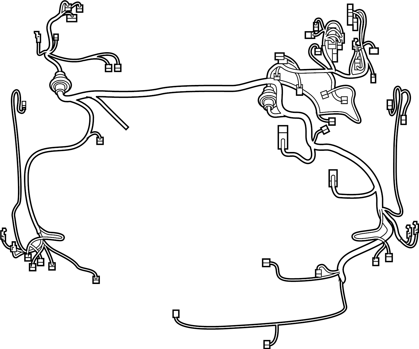 View 821111KJ70 Headlight Wiring Harness Full-Sized Product Image