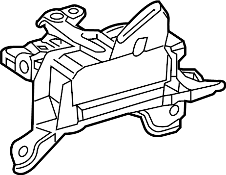 View 1237224070 Engine Mount (Front) Full-Sized Product Image