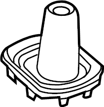 View 5880812490C0 Manual Transmission Shift Boot Full-Sized Product Image
