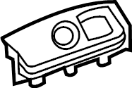 View 5891112540C0 Console Trim Panel (Front, Rear, Upper) Full-Sized Product Image