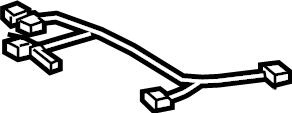 View 8219112130 Power Seat Wiring Harness (Right, Front) Full-Sized Product Image