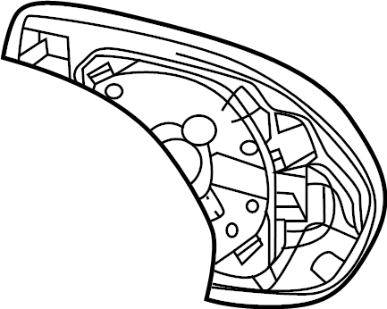 View 8790702060 Door Mirror Glass Full-Sized Product Image