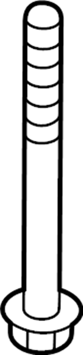 View 90119A0340 Suspension Crossmember Bolt Full-Sized Product Image