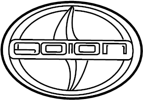 View 7531121100 EMBLEM, RADIATOR GRILLE (OR FRONT PANEL) Full-Sized Product Image