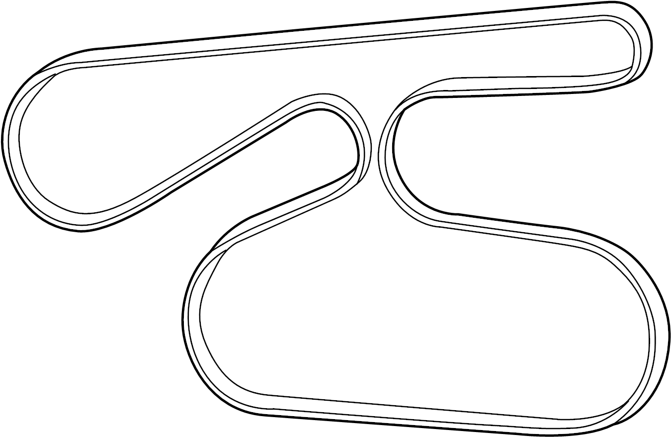 View 9091602600 Serpentine Belt Full-Sized Product Image