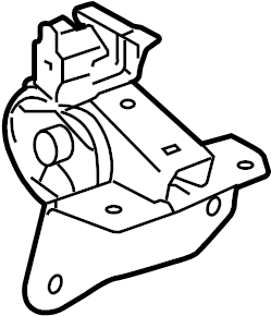View 1230628091 Automatic Transmission Mount Full-Sized Product Image