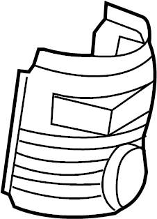 View 255860H010 Shield. Heat. Manifold. (Front, Lower) Full-Sized Product Image