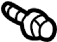 View 9008011429 Brake Dust Shield Bolt Full-Sized Product Image