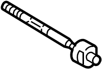 View 4550329825 Steering Tie Rod End Full-Sized Product Image