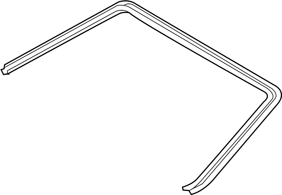 View 7553321041 Windshield Molding (Upper) Full-Sized Product Image