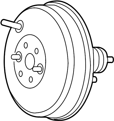 View 4461021160 BOOSTER ASSY, BRAKE Full-Sized Product Image