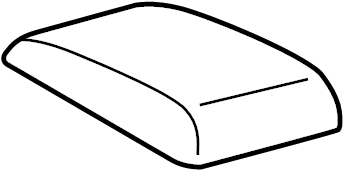 View 5895121030C0 DOOR, CONSOLE COMPARTMENT, OUTER Full-Sized Product Image