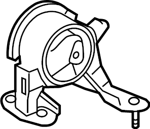 View 1237136040 Mount. (Rear) Full-Sized Product Image