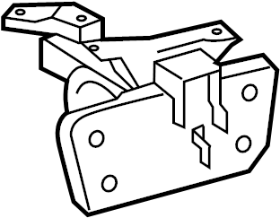 View 1237236030 Mount. (Front, Rear) Full-Sized Product Image