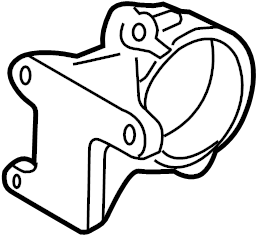 View 4345721020 CV Axle Shaft Carrier Bearing Bracket Full-Sized Product Image