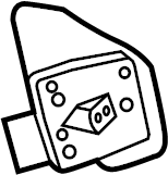 View 8461012130 Steering Wheel Transmission Shift Control Switch Full-Sized Product Image